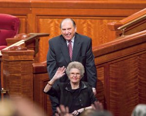 president-monson-with-wife-wheelchair